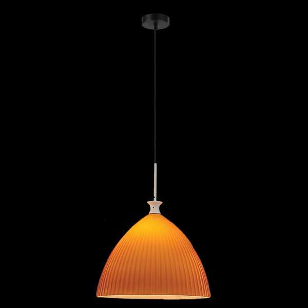 K Light M-KLCH-5011-1BO Glass Round Pendant