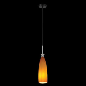 K Light M-KLCH-5011-1LO Glass Long Pendant