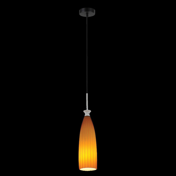K Light M-KLCH-5011-1LO Glass Long Pendant