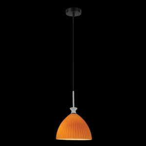 K Light M-KLCH-5011-1SO Glass Small Round Pendant Light