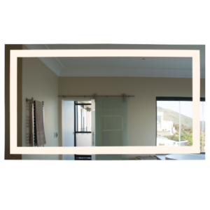 Brightstar ML027 Rectangular Mirror with On/Off Mirror Switch  - Dimmable