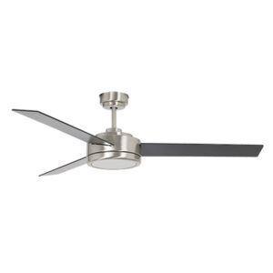 Radiant RF38 Rove Ceiling Fan 3 Blades Brushed Nickel Motor Power 30W