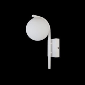 K Light KLW-735/WH G9 Curved Wall Light