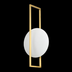 K Light LED-651/GD LED Rectangular Wall Light