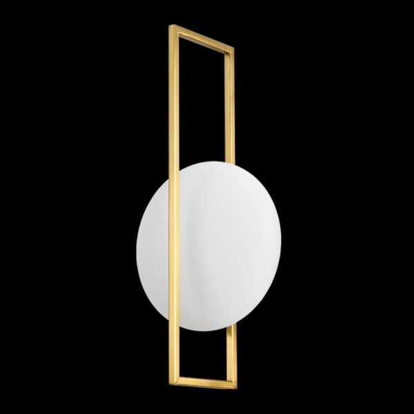 K Light LED-651/GD LED Rectangular Wall Light