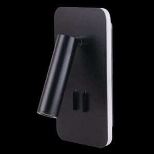 K Light MB-180/BL LED Rectangular Wall Reading Light