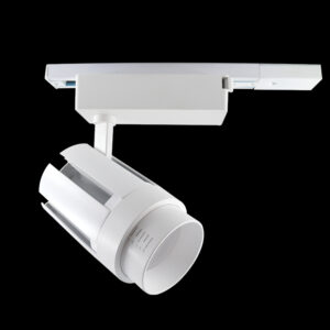 K Light P-530/WH LED COB White Spot Light Adjustable Beam for 3 Wire Track