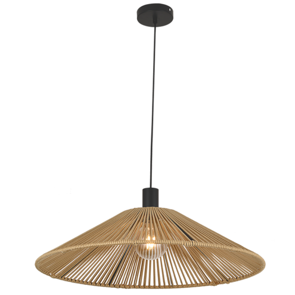 Brightstar PEN948 Metal and Nylon Rope Pendant