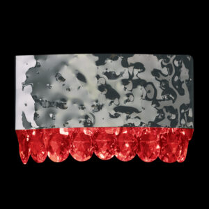 K Light KLW-450/RED Magma Italian Crystal Wall Light
