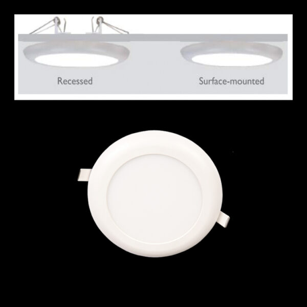 K Light LED-6-D/CW LED SMD Round Mini Panel Light