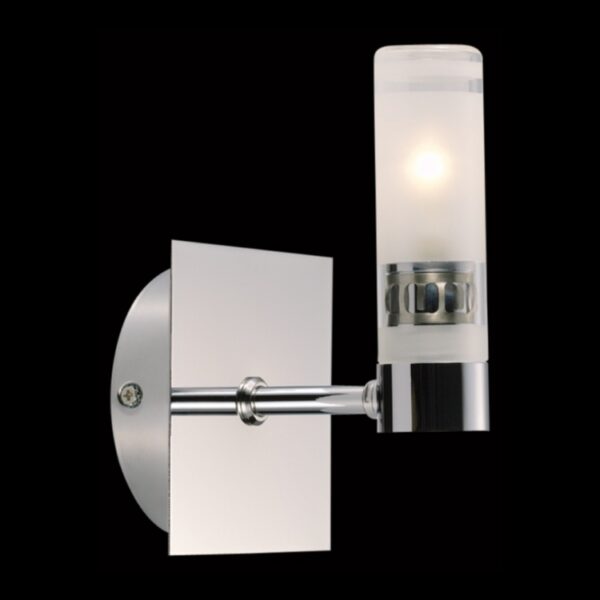 K Light MG-GLORIOSA/1 G9 Single Vertical Frosted Glass Wall Light