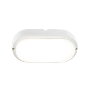 Brightstar BH124 WHITE Oval PVC Bulkhead