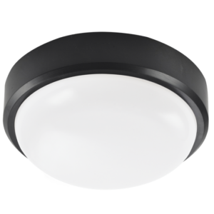 Brightstar BH129 BLACK LED PC Bulkhead with Polycarbonate Cover