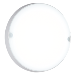 Brightstar BH139 WHITE LED Bulkhead With Round Polypropylene Cover