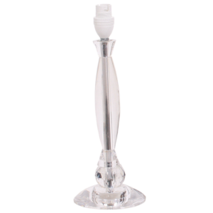 Brightstar BTL014 CHROME Clear Acrylic Table Lamp
