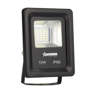 Brightstar FL030 BLACK Die Cast Aluminum with Tempered Glass Lens