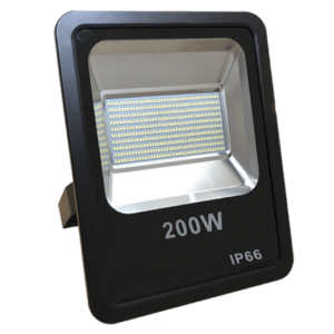 Brightstar FL047 BLACK Die Cast Aluminum Flood Light with Tempered Glass Lens