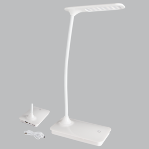 Brightstar TL182 WHITE LED, ABS and Metal Desk Lamp