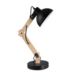 Brightstar TL193 Metal and Wood Desk Lamp