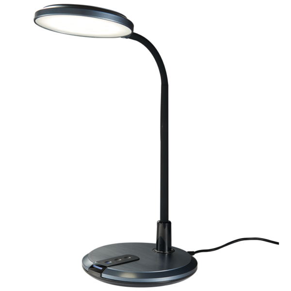 Brightstar TL628 BLACK LED Desk Lamp