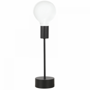 Brightstar TL633 SAND BLACK Metal Table Lamp