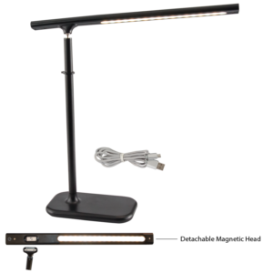 Brightstar TL686 BLACK Rechargeable Multifunctional Magnetic LED Table Lamp