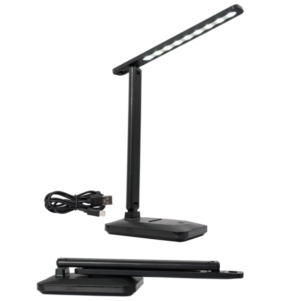 Brightstar TL701 BLACK Multi-functional Rechargeable Folding Desk Lamp