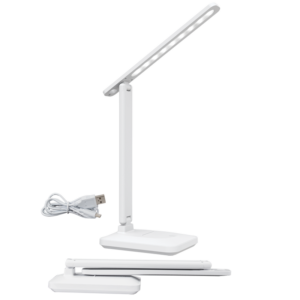Brightstar TL702 WHITE Multi-functional Rechargeable Folding Desk Lamp
