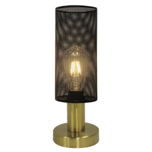 Brightstar TL704 BK/GD Metal Table Lamp
