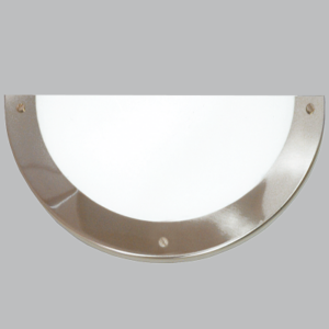 Brightstar WB3005 Satin Chrome Base with Frosted Glass