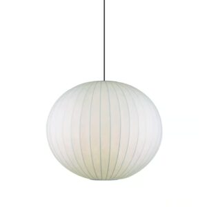 Spazio 8651.3.500 Pendant with membrane shade with frame, 3m suspension. 500mm Dia