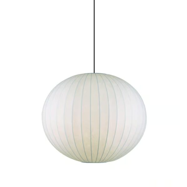 Spazio 8651.3.500 Pendant with membrane shade with frame, 3m suspension. 500mm Dia