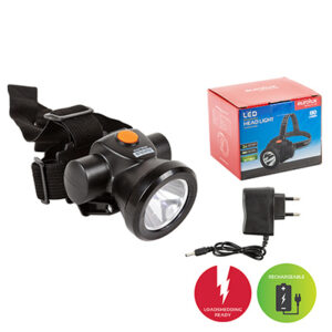 Eurolux FS127 Rechargeable Headlamp with Charger LED