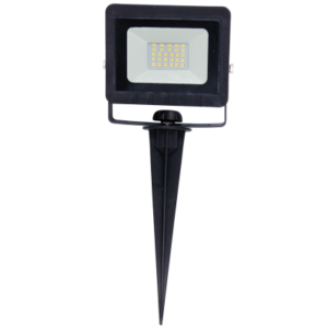 Brightstar GS011 BLACK LED PVC Garden Flood Light and Spike