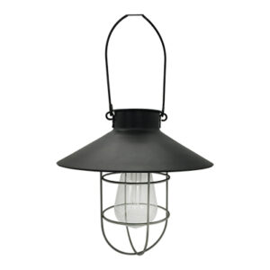 Eurolux O616BS Solar Large Hanging Cage Lantern