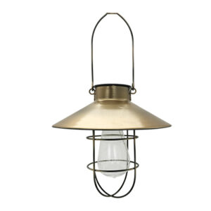 Eurolux O616C Solar Large Hanging Cage Lantern