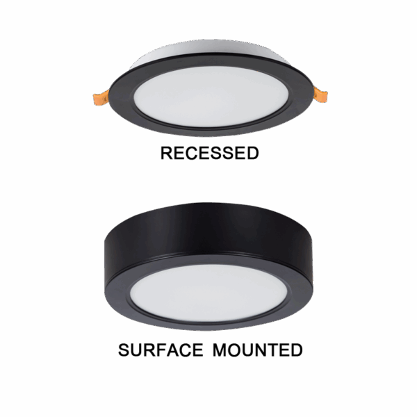 BrightStar CF537 MATT BLACK Polycarbonate 2 in one Design