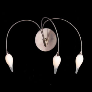 K Light J-MW2053/3 Medium 3 Drop Glass Wall Light