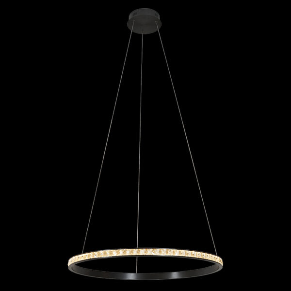 K Light K-LED-485/62 LED Crystal Ring Pendant 62cm