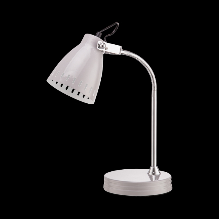 K Light H-KLT-210251/GR Grey Flexi Desk Lamp with in-line switch