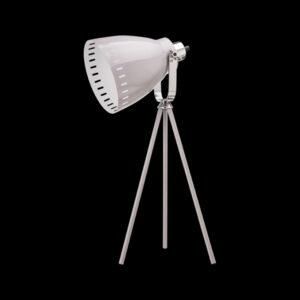 K Light H-KLT-210265/GR Tri Pod Desk Lamp with in-line switch