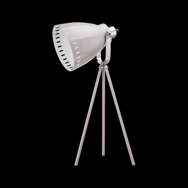 K Light H-KLT-210265/GR Tri Pod Desk Lamp with in-line switch