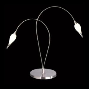 K Light J-MT2053A/2 Drop Glass Table Lamp with hand Dimmer