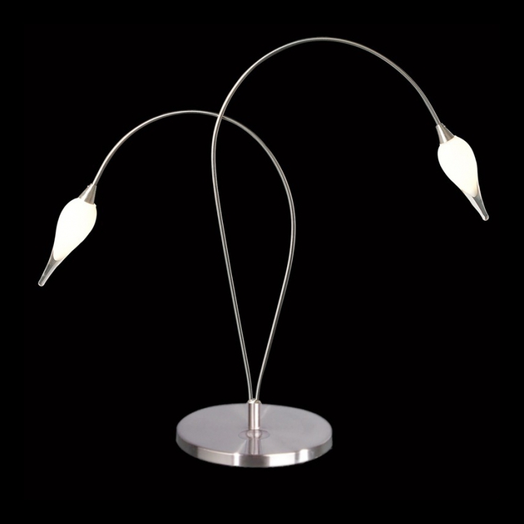 K Light J-MT2053A/2 Drop Glass Table Lamp with hand Dimmer