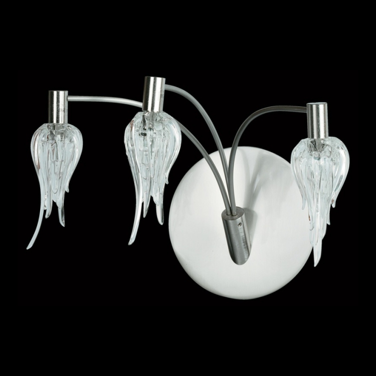 K Light J-MW2053/3-STAR 3 Star Glass Wall Light