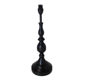 Litex Lamps TL2310 BK Charlotte Table Lamp Metal