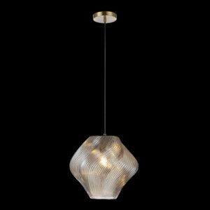 K Light LW-KLCH-134AB/M Medium Gelato Glass Pendant