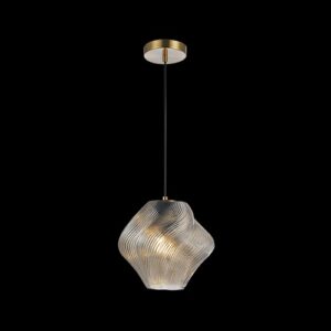 K Light  LW-KLCH-134AB/S Small Gelato Glass Pendant