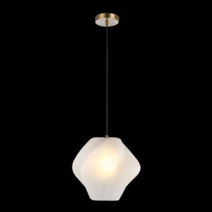 K Light LW-KLCH-134IC/M Medium Gelato Glass Pendant