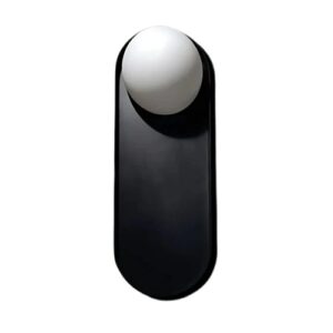 Spazio UNO 5251.01 Interior Wall Fitting with Metal Body and 1 glass orb